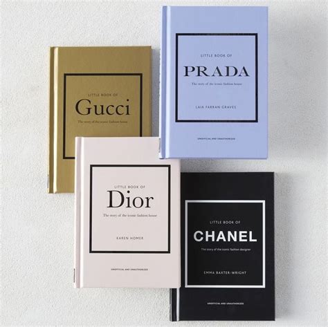 prada dior chanel books|Little Guides to Style: The Story of Four Iconic Fashion Houses .